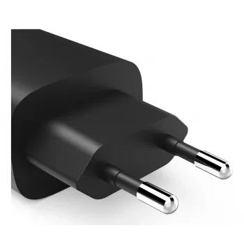 Hama 00201960 mobiliojo įrenginio įkroviklis, ausinėms, Power bank, išmaniajam telefonui, planšetei, juodas, AC greitasis įkrovimas, vidaus