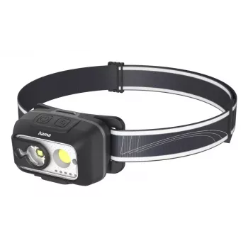 Hama HL500-C Juoda, Pilka Kaktinė LED lempa su galvos juosta