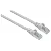 Intellinet tinklo jungiamasis kabelis, Cat6A, 3 m, pilkas, varis, S/FTP, LSOH / LSZH, PVC, RJ45, auksuoti kontaktai, su užraktu, su gaubteliais, viso galiojimo garantija