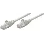 Intellinet tinklo jungiamasis kabelis, Cat5e, 0,25 m, pilkas, CCA, SF/UTP, PVC, RJ45, auksuoti kontaktai, be užkabinimo, su apsauginiu gaubteliu, viso gyvenimo garantija