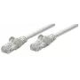 Intellinet tinklo jungiamasis kabelis, Cat5e, 0,5 m, pilkas, CCA, U/UTP, PVC, RJ45, paauksuoti kontaktai, be užkabinimo, su apsauginiu gaubteliu, viso gyvenimo garantija
