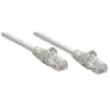 Intellinet tinklo jungiamasis kabelis, Cat5e, 0,5 m, pilkas, CCA, U/UTP, PVC, RJ45, paauksuoti kontaktai, be užkabinimo, su apsauginiu gaubteliu, viso gyvenimo garantija