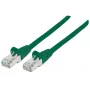 Intellinet tinklo jungiamasis kabelis, Cat6A, 1 m, žalias, varinis, S/FTP, LSOH / LSZH, PVC, RJ45, paauksuoti kontaktai, be užkabliukų, su apsauginiu gaubteliu, viso gyvenimo garantija