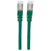 Intellinet tinklo jungiamasis kabelis Cat6A, 7,5 m, žalias, varinis, S/FTP, LSOH/LSZH, RJ45, auksuoti kontaktai, be užkliuvimo, su apsauginiu gaubteliu, viso gyvenimo garantija