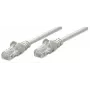 Intellinet tinklo jungiamasis laidas, Cat6, 7,5 m, pilkas, CCA, U/UTP, PVC, RJ45, paauksuoti kontaktai, apsaugotas nuo užkabinimo, su apsauginiu gaubteliu, viso gyvenimo garantija