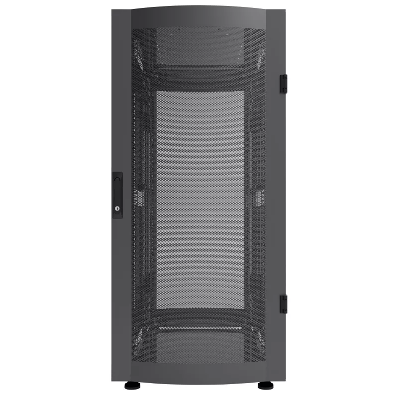 Intellinet 19 colių serverio spinta – laisvai pastatoma, 36U, 600x1200 mm, juoda, plokščia pakuotė, 1500 kg, daugiataškis durų užraktas, po vieną užraktą šoninėms plokštėms, naudingas gylis 123–973 mm, IP20, plieninė