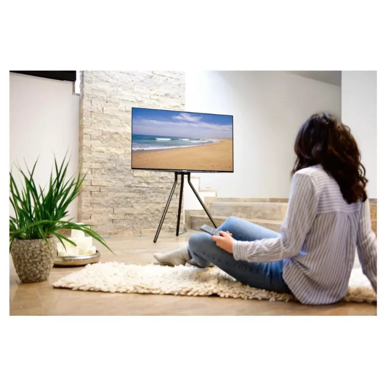 Hama 00220870 TV stovas 190,5 cm (75 colių) Juodas