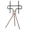 Stovas televizoriui Hama Easel Design 190,5 cm (75 col.) juoda, riešutas
