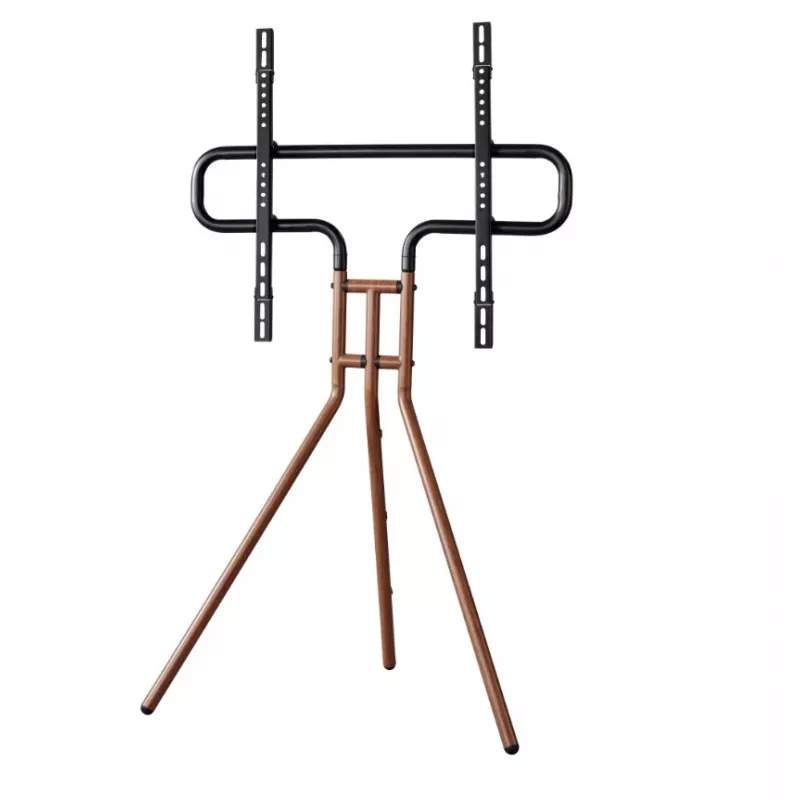 Stovas televizoriui Hama Easel Design 190,5 cm (75 col.) juoda, riešutas