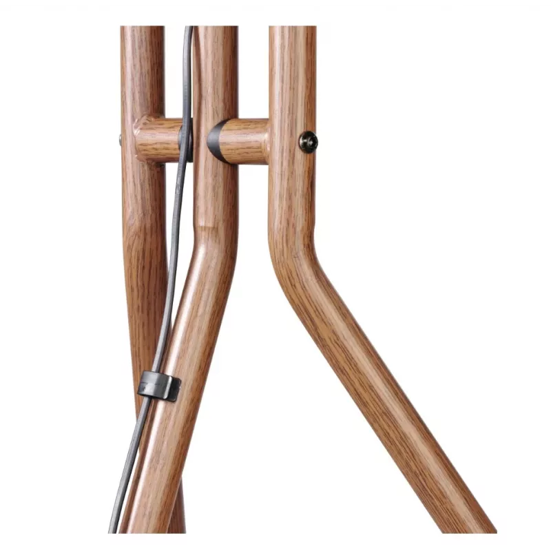 Stovas televizoriui Hama Easel Design 190,5 cm (75 col.) juoda, riešutas