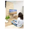 Stovas televizoriui Hama Easel Design 190,5 cm (75 col.) juoda, riešutas
