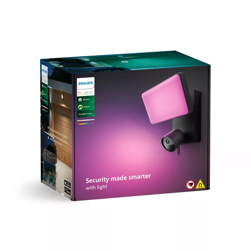 Philips Hue Secure Flood Light Camera IP apsaugos kamera 1920x1080