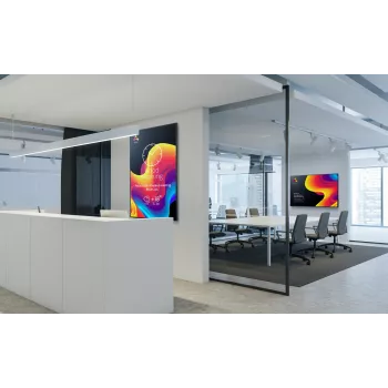 Sharp PN-ME752 skaitmeninis ženklų plokščiasis ekranas 190,5 cm (75 colių) LED 450 cd/m² 4K Ultra HD juodas Android
