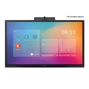 Sharp PN-LC862 interaktyvus ekranas 86 colių 4K Ultra HD liečiamas Android 11