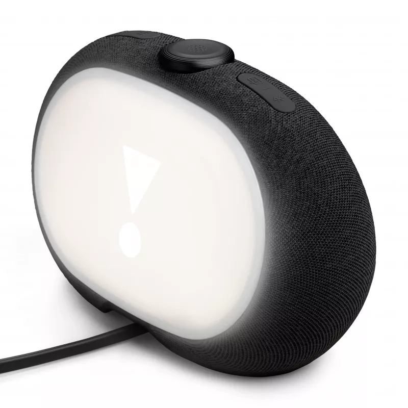 Laikrodinis radijo imtuvas JBL HORIZON 3 — DAB/DAB+/FM, 5W RMS, 65–20000 Hz, LCD ekranas, sukamas garsumo valdiklis, juoda spalva