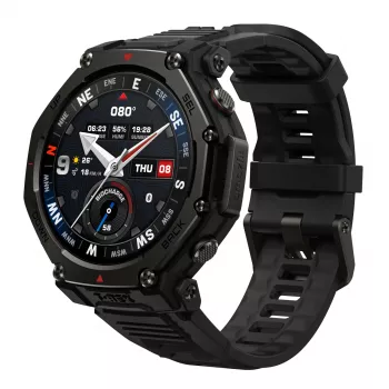 Amazfit T-Rex 3 Pro 3,35 cm AMOLED 44 mm Juodas GPS Wi-Fi