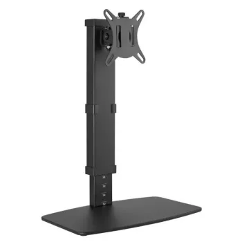 Equip 650162 17 inch-27 inch trijų monitorių stalinis laikiklis, juodas