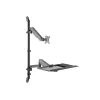 Equip sieninis monitoriaus laikiklis 17–32 colių, 8 kg