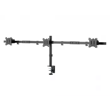 Equip 650158 reguliuojamas trijų monitorių laikiklis 17-32 colių 21 kg spaustuvas/įvorė