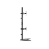 Equip 650128 Dvigubas vertikalus monitorių stovas stalviršiui 17-32 colių