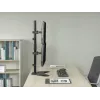 Equip 650128 Dvigubas vertikalus monitorių stovas stalviršiui 17-32 colių