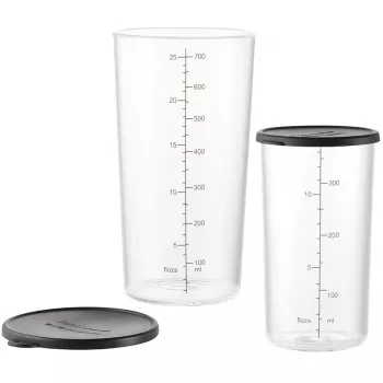 Matavimo puodelių rinkinys ESGE 7150 700 ml stiklas, silikonas
