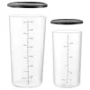 Matavimo puodelių rinkinys ESGE 7150 700 ml stiklas, silikonas