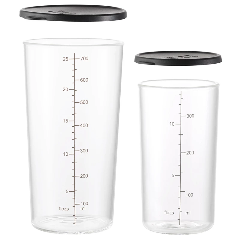 Matavimo puodelių rinkinys ESGE 7150 700 ml stiklas, silikonas