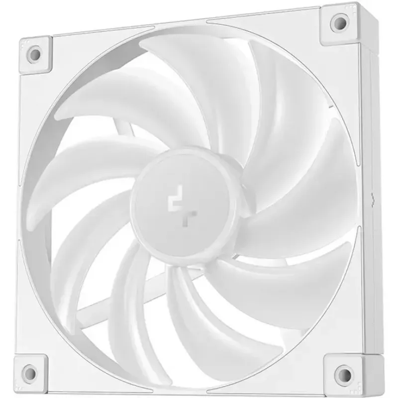 Ventiliatorių rinkinys DeepCool FD14 ARGB White 140mm 3vnt — 140 mm, ARGB, balti, 3 vienetų pakuotė
