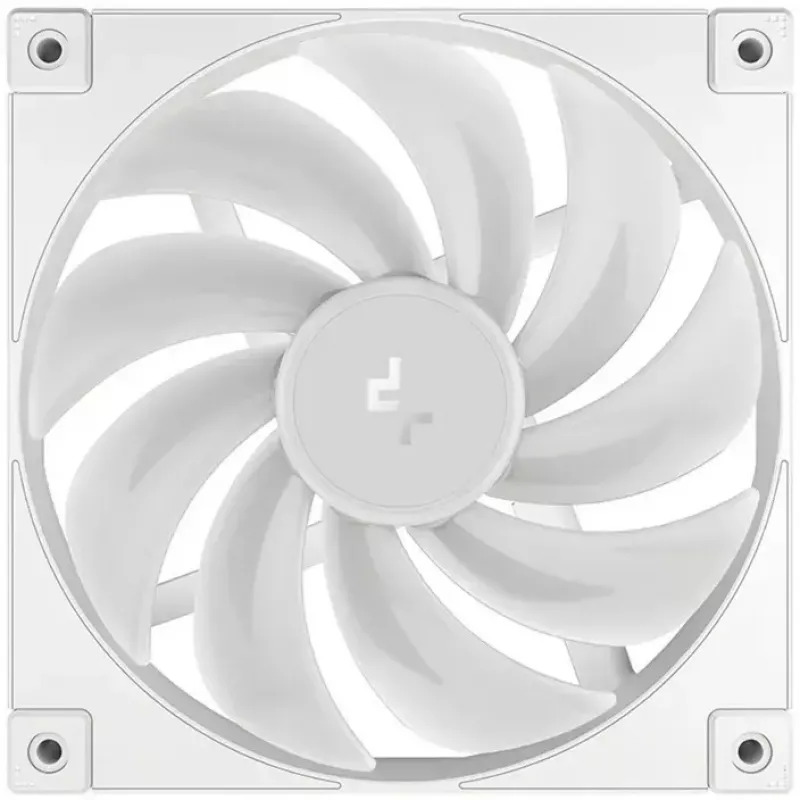 Ventiliatorių rinkinys DeepCool FD14 ARGB White 140mm 3vnt — 140 mm, ARGB, balti, 3 vienetų pakuotė