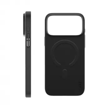 Dangtelis telefonui PanzerGlass CARE™ SL1M Case Black su MagSafe, skirtas iPhone 17 Pro Max