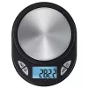 Virtuvinės svarstyklės Xavax Jewel Black Oval – iki 0,5 kg, tikslumas 0,1 g