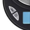 Virtuvinės svarstyklės Xavax Jewel Black Oval – iki 0,5 kg, tikslumas 0,1 g