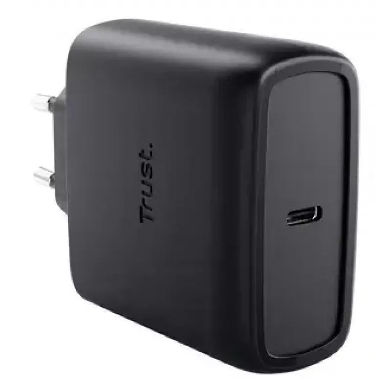 Įkroviklis Trust Maxo 65W USB-C GaN sieninis, nešiojamam kompiuteriui, planšetei, telefonui