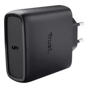 Įkroviklis Trust Maxo 65W USB-C GaN sieninis, nešiojamam kompiuteriui, planšetei, telefonui