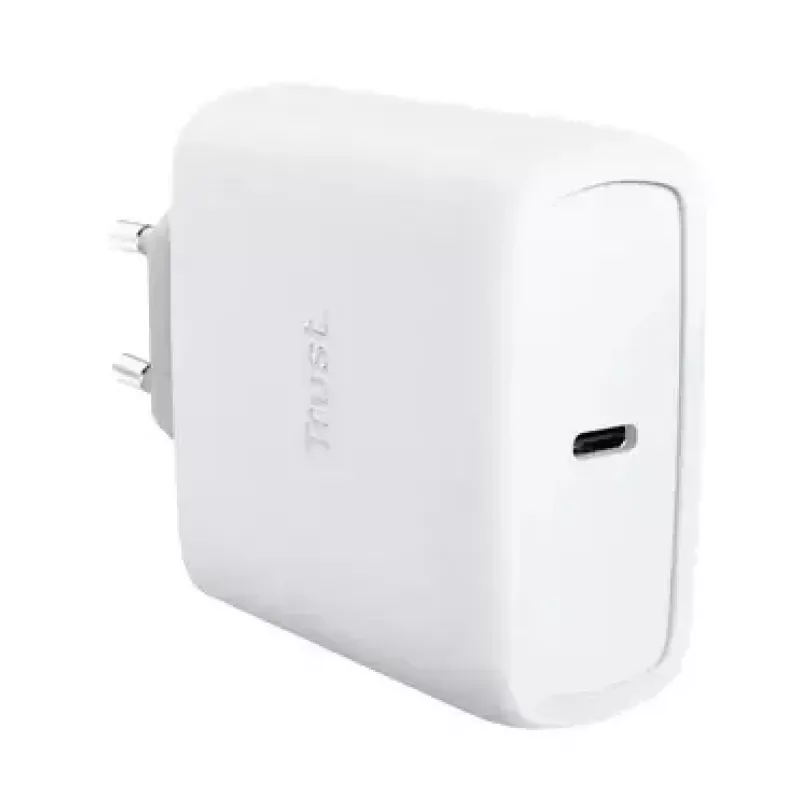Įkroviklis Trust Maxo 65W USB-C GaN, vidinis, nešiojamam kompiuteriui, telefonui, planšetei