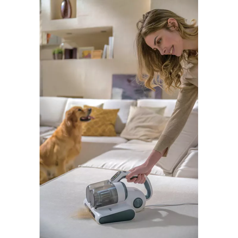 Hoover HMC510UV 011 rankinis dulkių siurblys Sage, Baltas, be maišelio