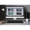 Manhattan laidinė klaviatūra USB, juoda, pilno dydžio klavišai, 1,5 m laidas, USB-A jungtis, Plug and Play, trejų metų garantija