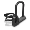 Hama 00178139 dviračio spyna Juoda 210 mm U-spyna