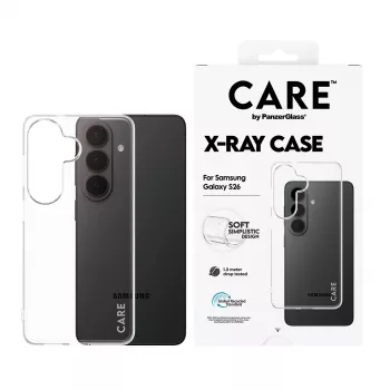 Apsauginis dėklas PanzerGlass CARE X-Ray, skirtas Samsung Galaxy S26 (CR78132)