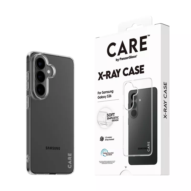Apsauginis dėklas PanzerGlass CARE X-Ray, skirtas Samsung Galaxy S26 (CR78132)