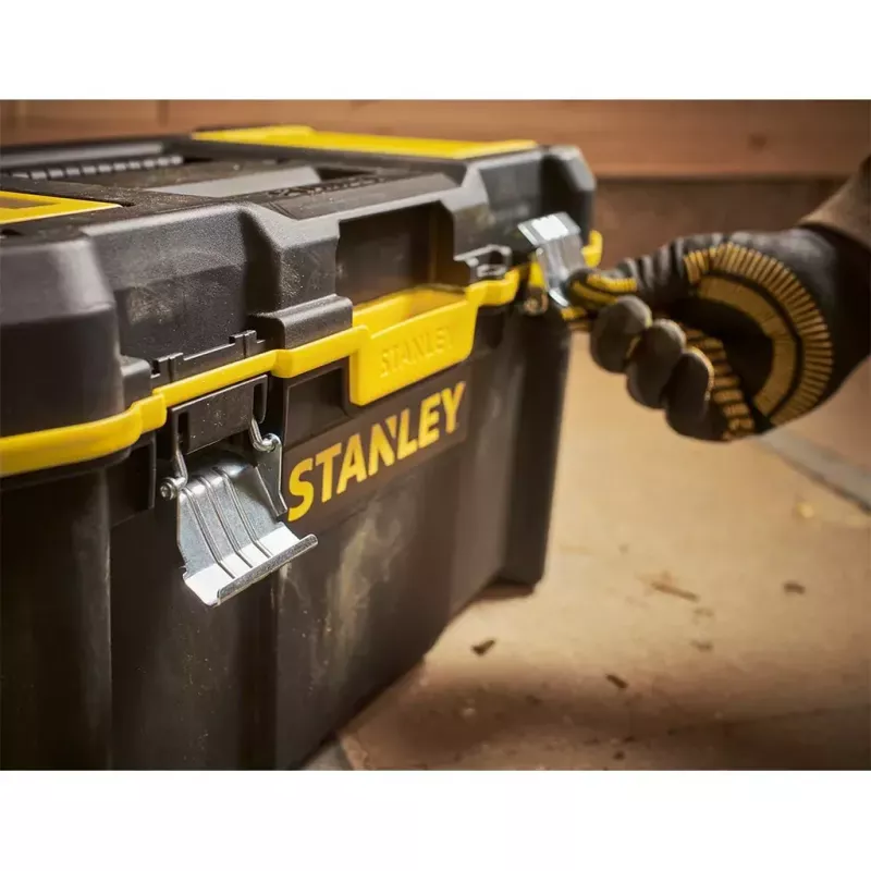 Kietas dėklas Stanley STST83397-1 Plastikinis 22 kg Juodas Geltonas
