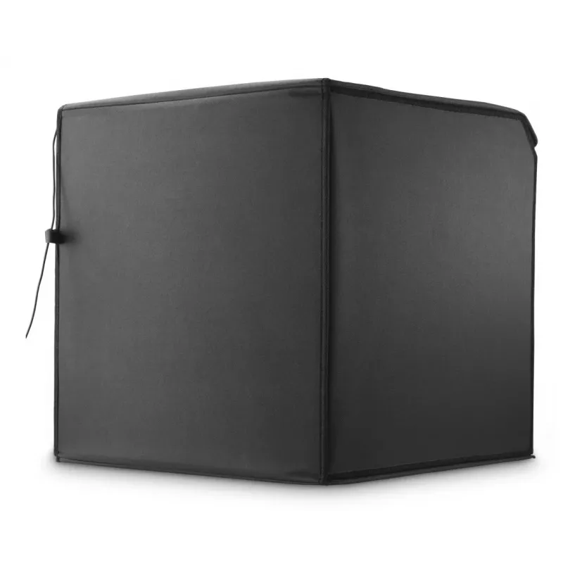 Mini foto studija HAMA sulankstoma dėžė su LED žiedine šviesa 50×50 cm, modelis 00004664