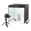 Mini foto studija HAMA sulankstoma dėžė su LED žiedine šviesa 50×50 cm, modelis 00004664