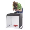 Mini foto studija HAMA sulankstoma dėžė su LED žiedine šviesa 50×50 cm, modelis 00004664