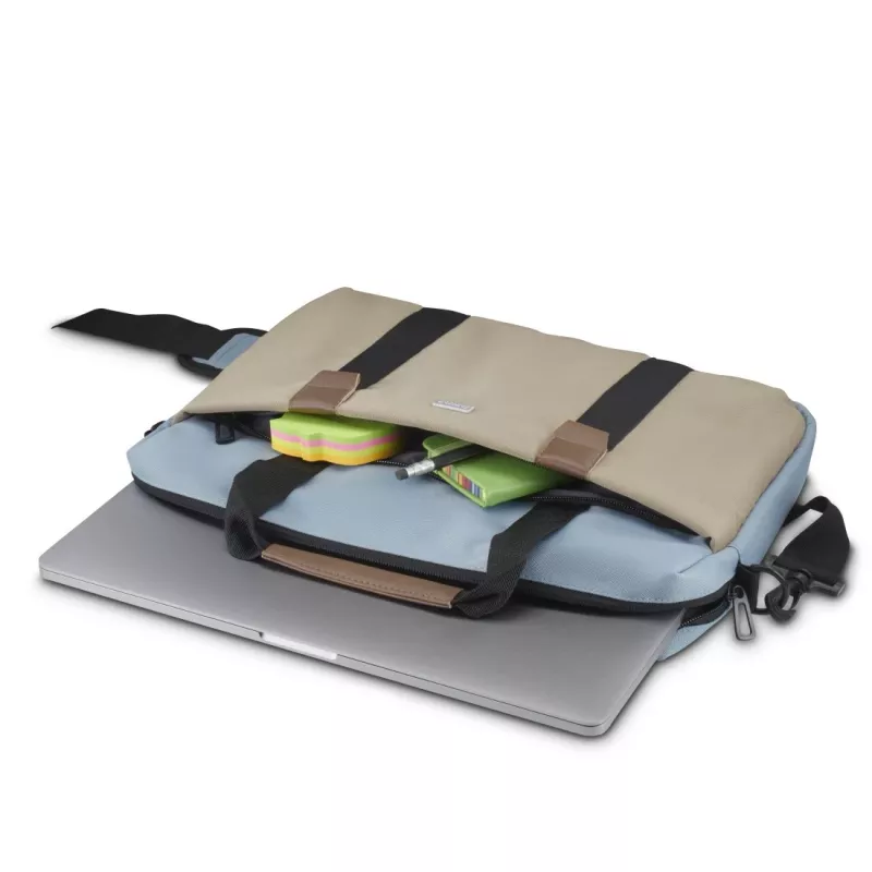 Hama Silvan 35,8 cm (14,1 colio) toploader dėklas smėlio, mėlynos spalvos