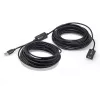 Techly IUSB-REP220TY3 USB ilginimo kabelis USB 2.0 20 m USB A Juoda