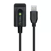 Techly IUSB-REP220TY3 USB ilginimo kabelis USB 2.0 20 m USB A Juoda