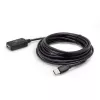 Techly IUSB-REP220TY3 USB ilginimo kabelis USB 2.0 20 m USB A Juoda