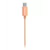 Hama Curly Ausinės Laidinės Į ausį Skambučiai/Muzika USB Type-C Oranžinė